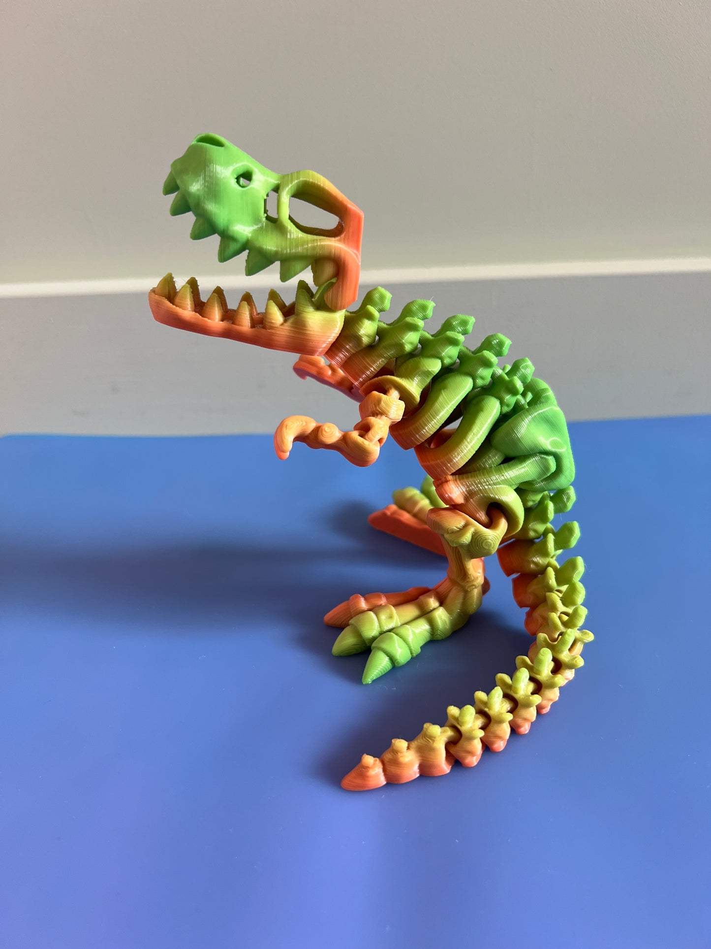 Green & Orange Dinosaur