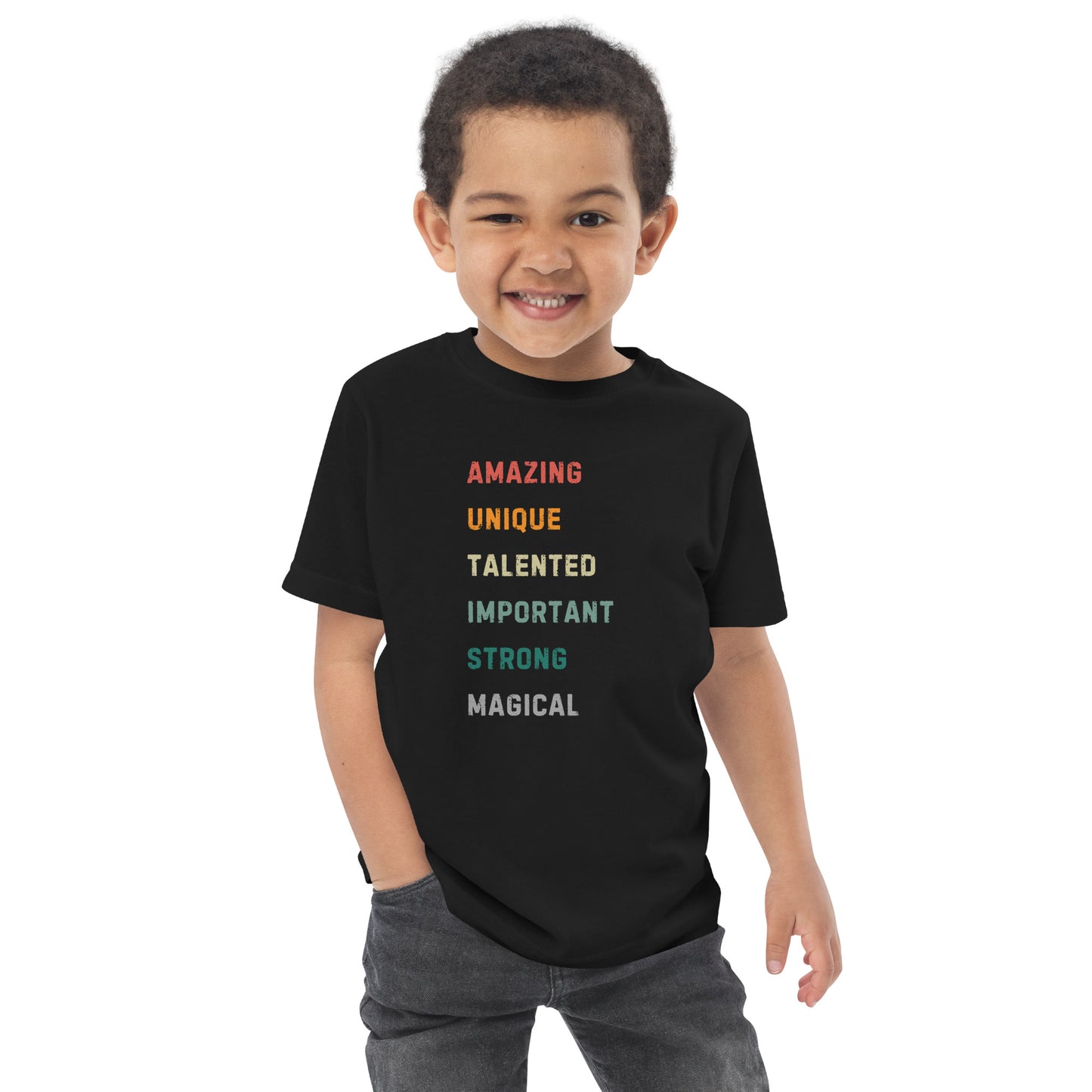 AUTISM IS MAGICAL Toddler jersey t-shirt