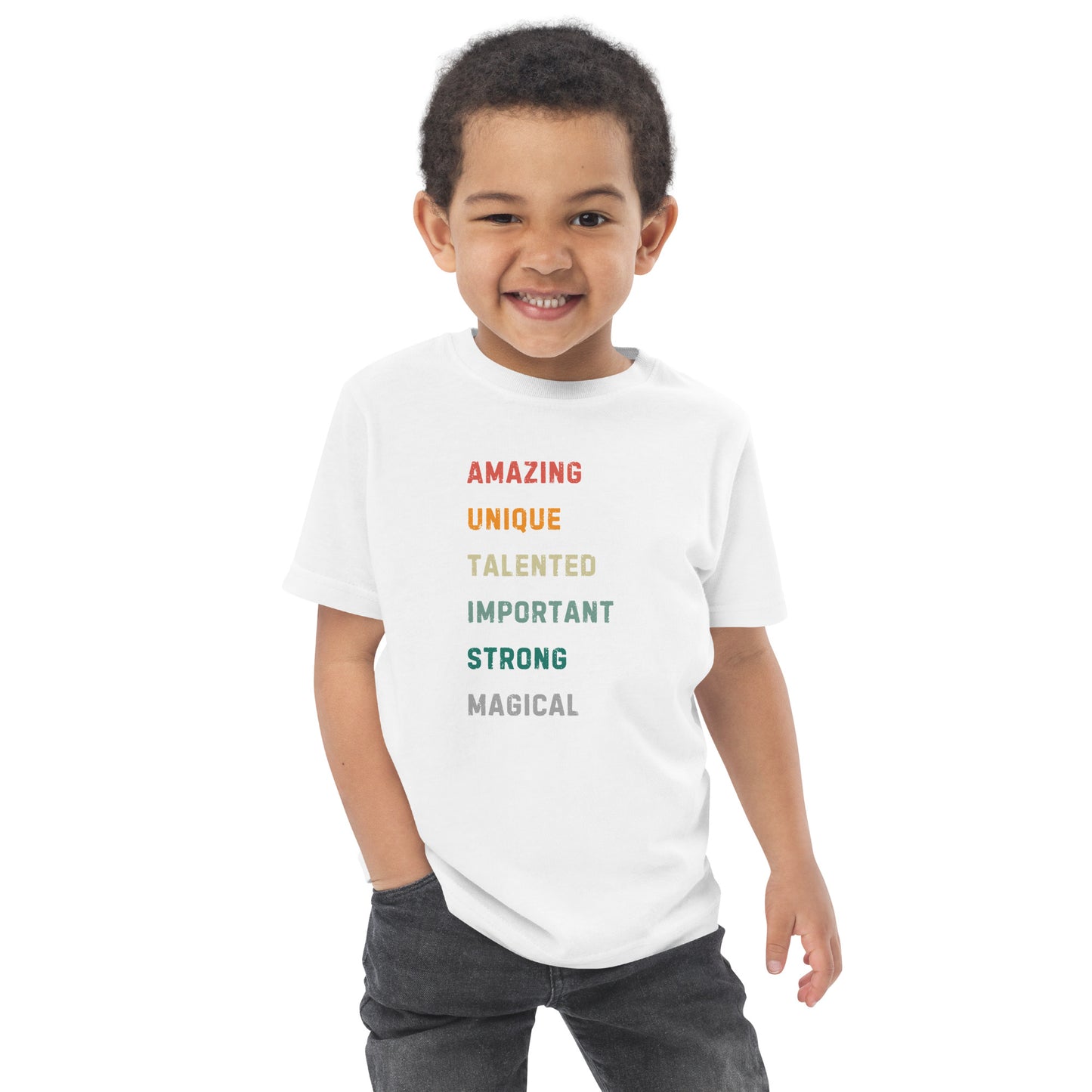 AUTISM IS MAGICAL Toddler jersey t-shirt