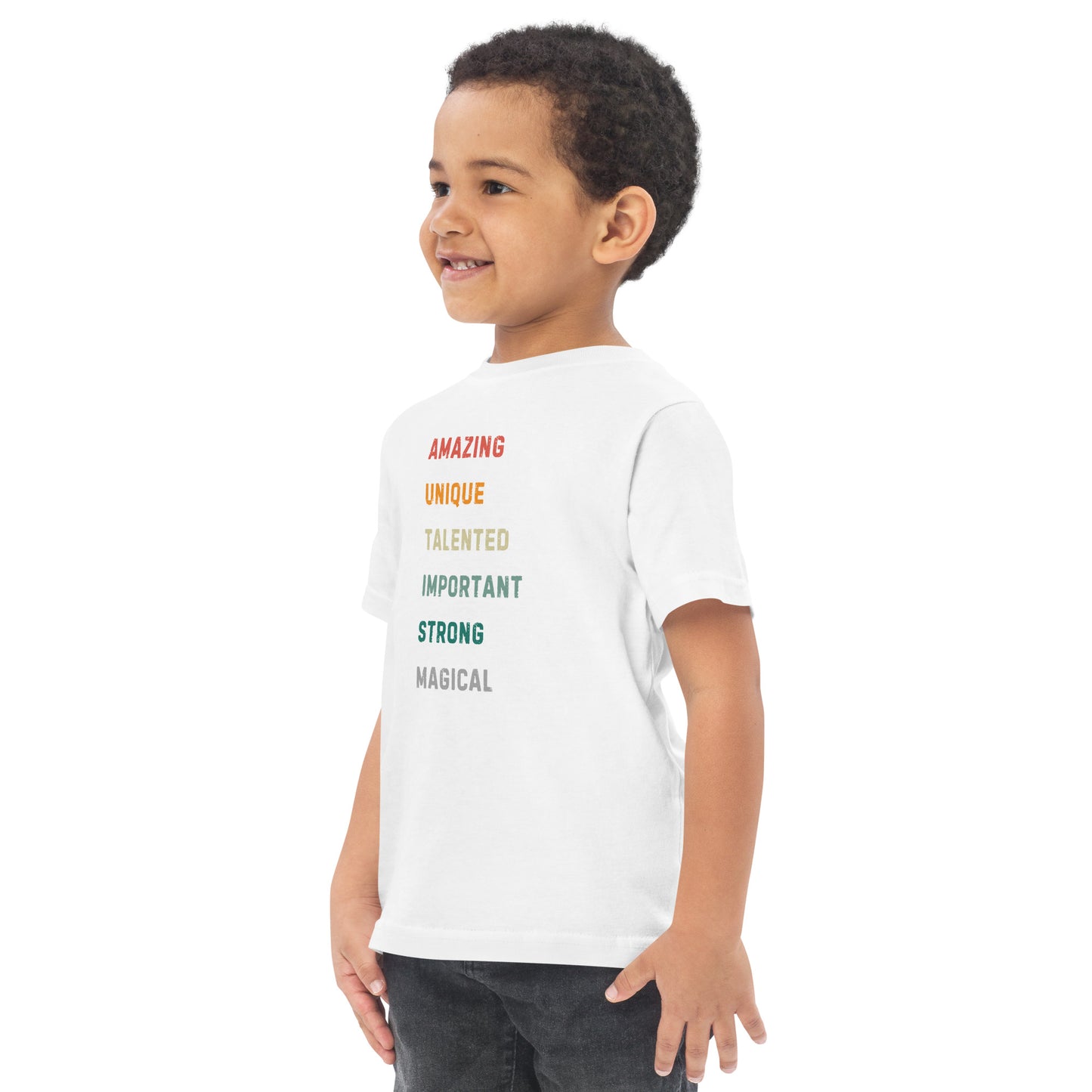 AUTISM IS MAGICAL Toddler jersey t-shirt