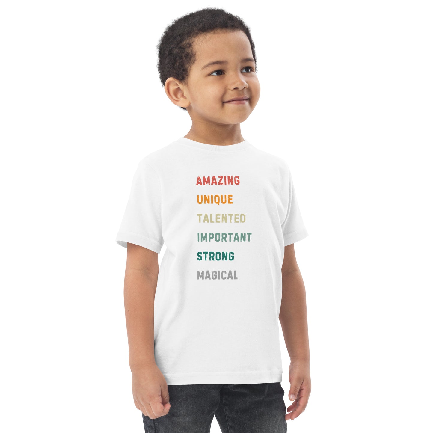AUTISM IS MAGICAL Toddler jersey t-shirt