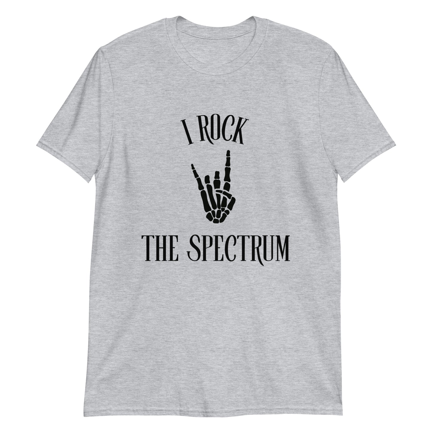 I ROCK THE SPECTRUM Adult Short-Sleeve Unisex T-Shirt