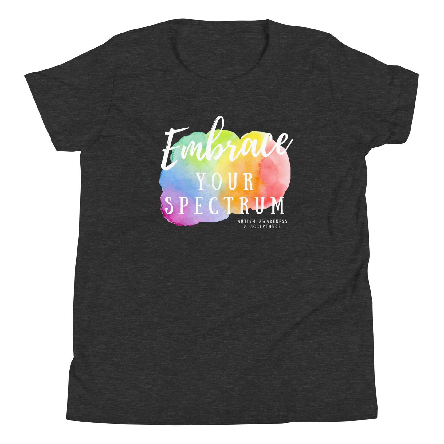 EMBRACE YOUR SPECTRUM Youth Short Sleeve T-Shirt
