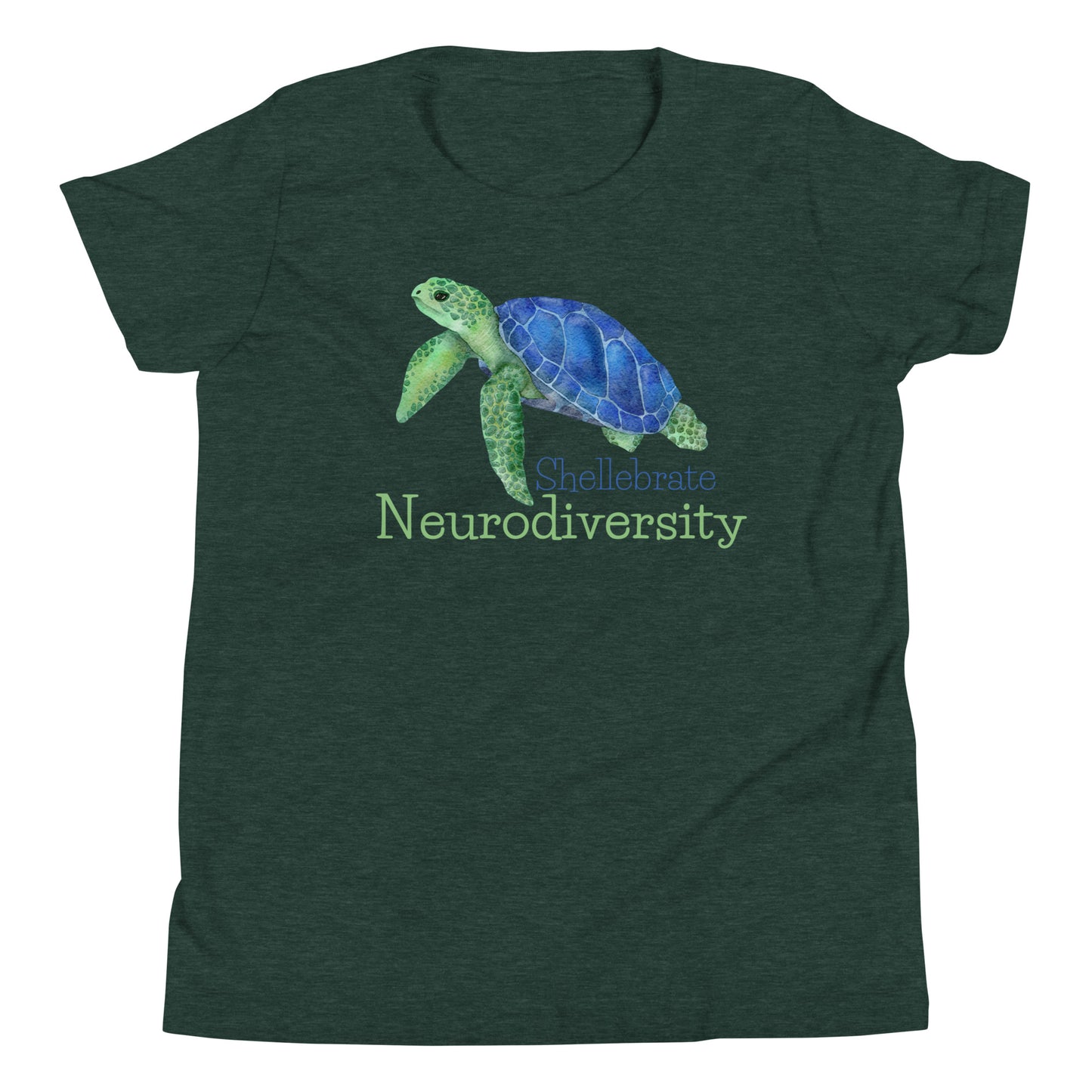 SHELLEBRATE NEURODIVERSITY Youth Short Sleeve T-Shirt