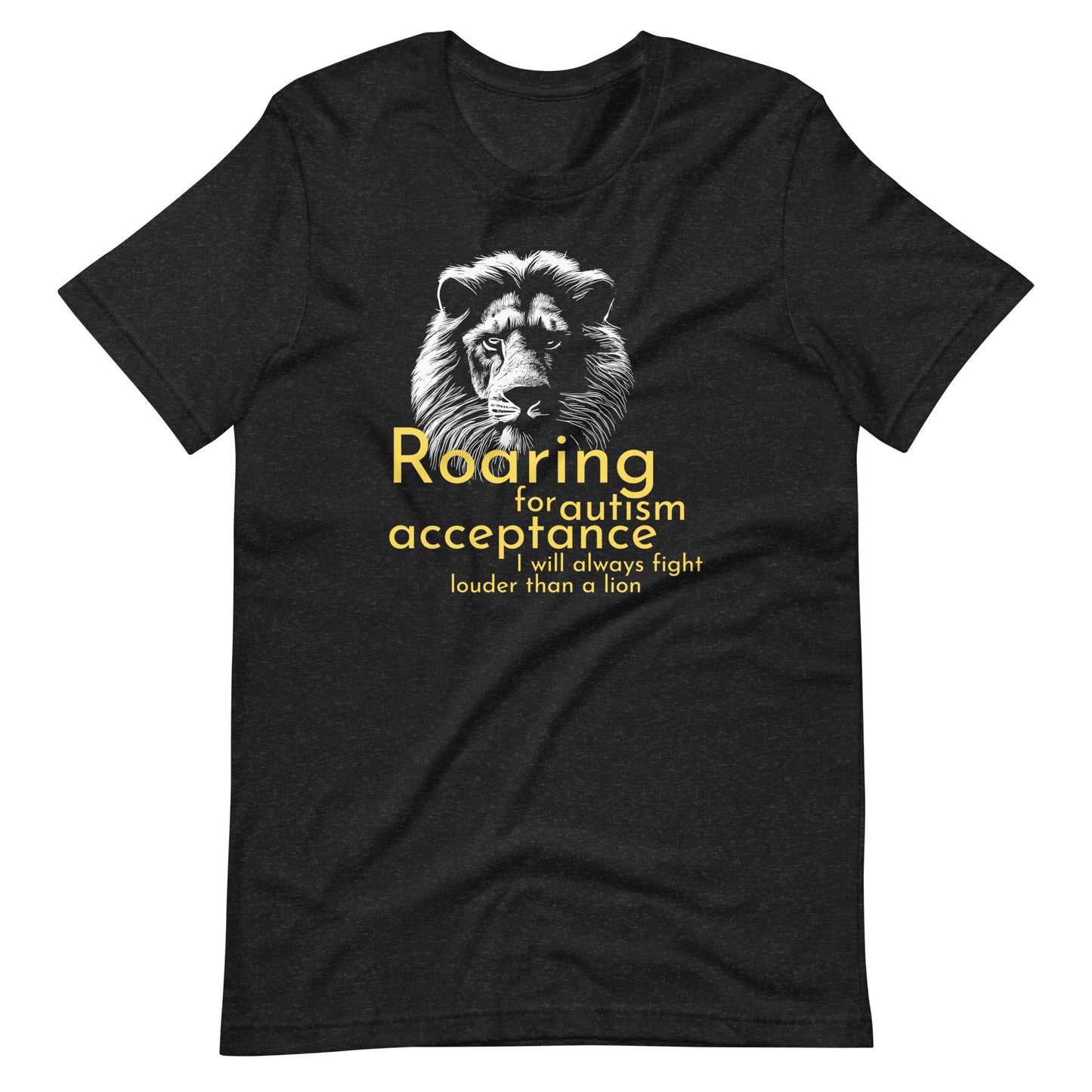 LOUDER THAN A LION Adult Unisex t-shirt