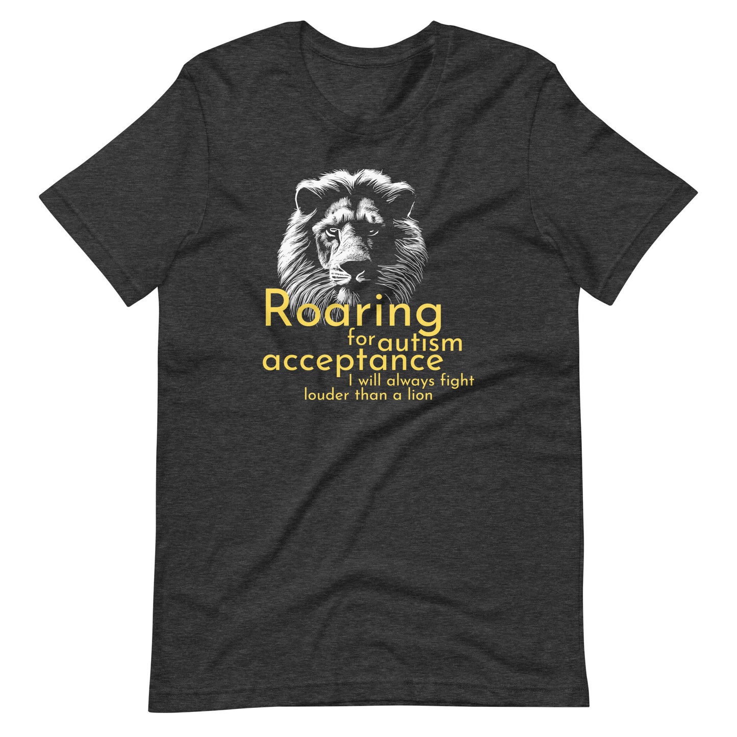 LOUDER THAN A LION Adult Unisex t-shirt