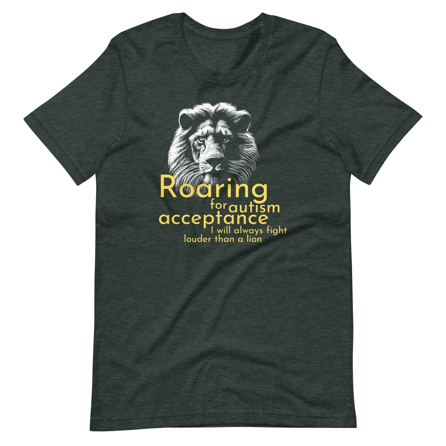 LOUDER THAN A LION Adult Unisex t-shirt