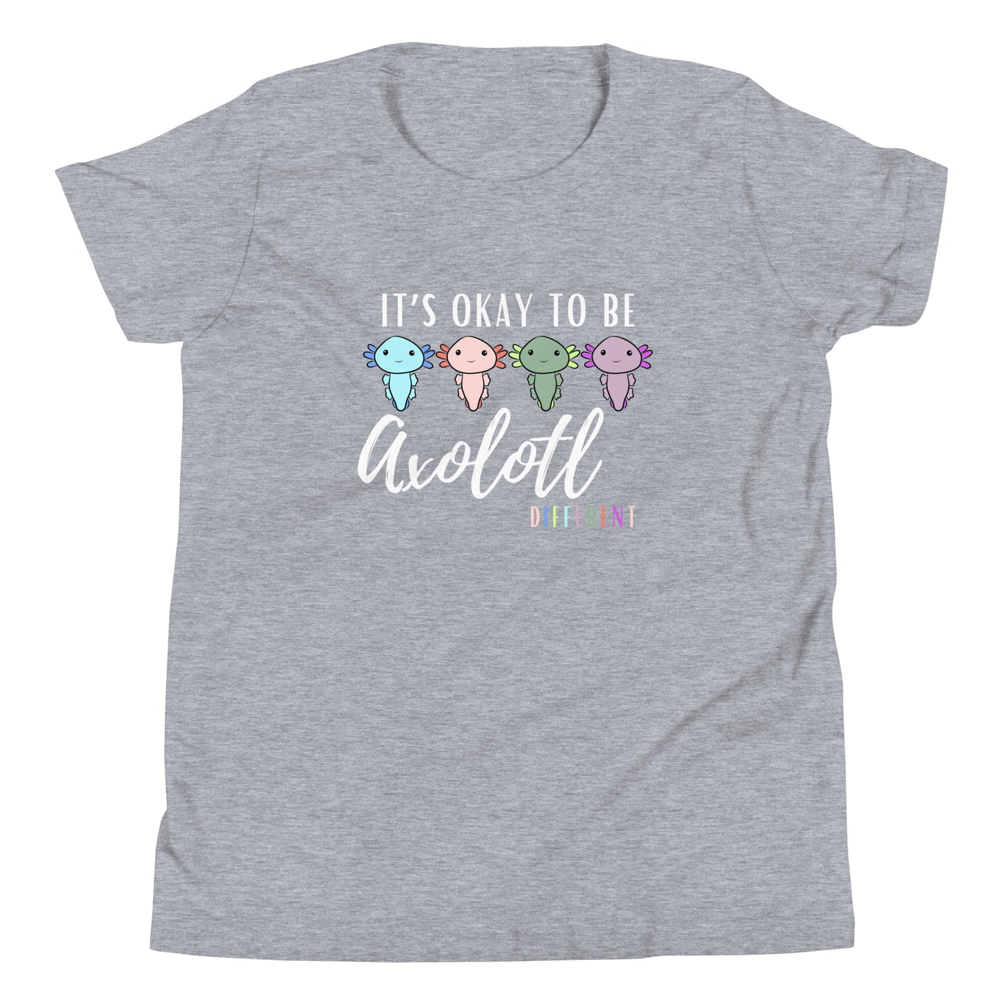 IT'S OKAY TO BE A "LOTTLE" DIFFERENT Youth Short Sleeve T-Shirt