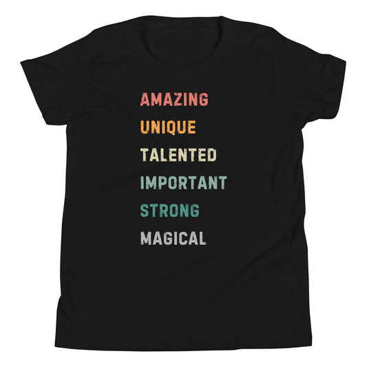 AUTISM IS MAGICAL Youth Short Sleeve T-Shirt