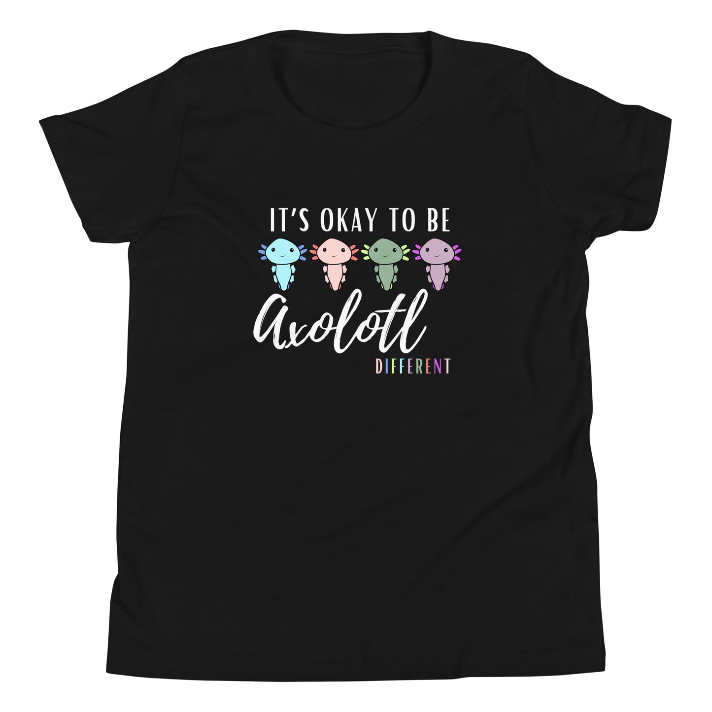 IT'S OKAY TO BE A "LOTTLE" DIFFERENT Youth Short Sleeve T-Shirt