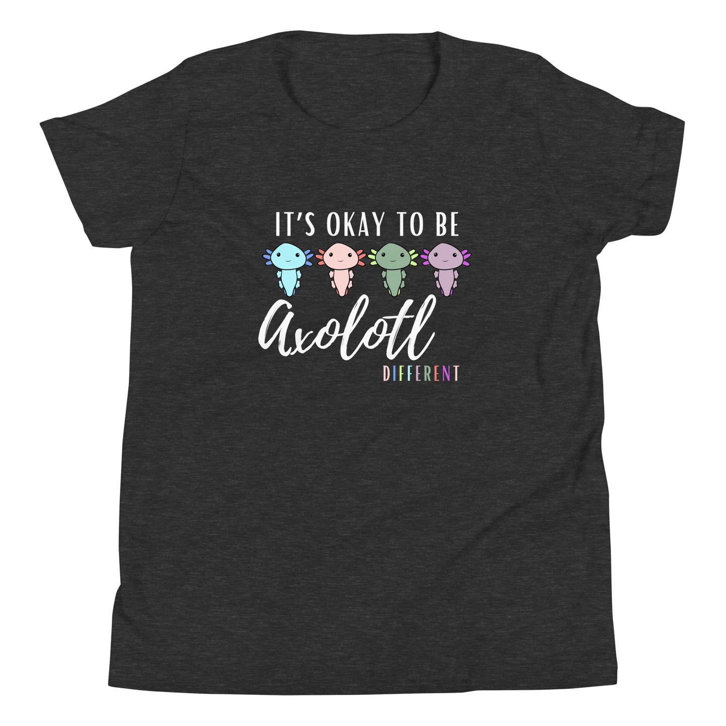 IT'S OKAY TO BE A "LOTTLE" DIFFERENT Youth Short Sleeve T-Shirt